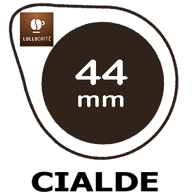 150 Dosettes - Café en papier filtre 44mm ESE café Lollo mélange