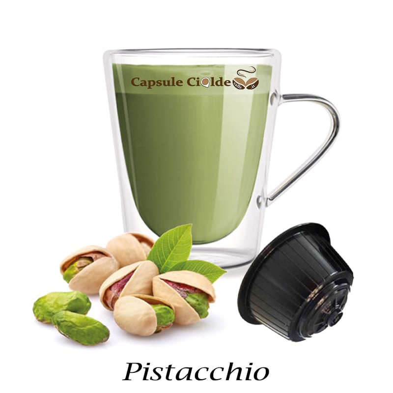 Capsule compatibili Nescafe Dolce Gusto - Cioccolata al Pistacchio