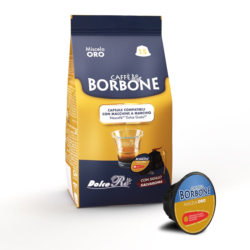 90+15 Capsule Borbone Nescafè Dolce Gusto - Spedizione Gratis