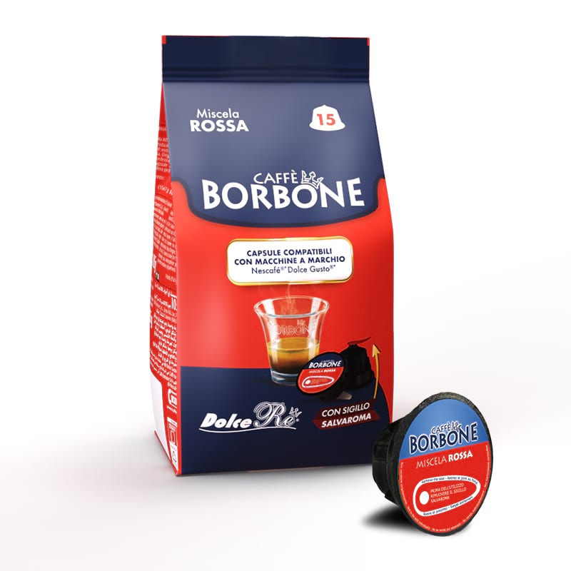 90+15 Capsule Borbone Nescafè Dolce Gusto - Spedizione Gratis