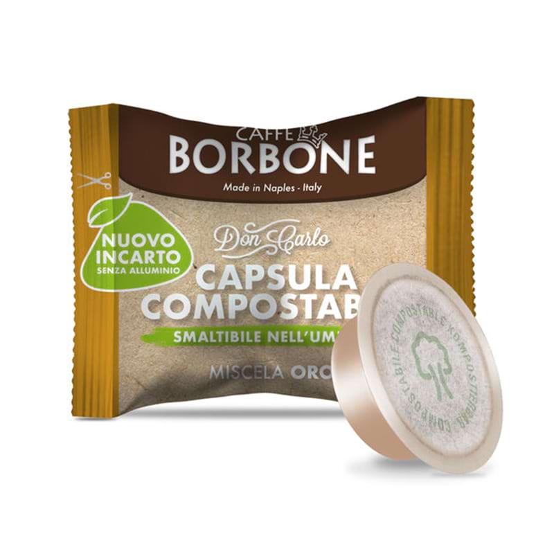 Caffè Borbone miscela Oro Capsule compostabili Lavazza a Modo Mio