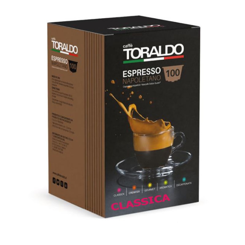 Caffè Toraldo miscela Classica Capsule compatibili Nescafè Dolce Gusto