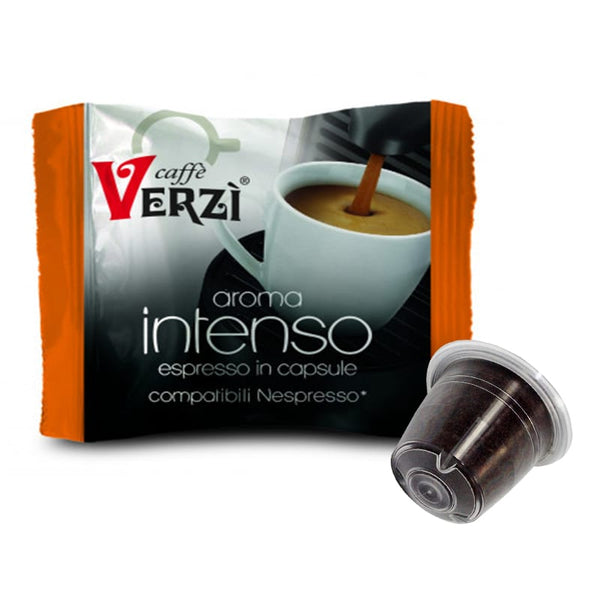 Caffè intenso in cialde capsule Caffè Bonini compatibili Nespresso